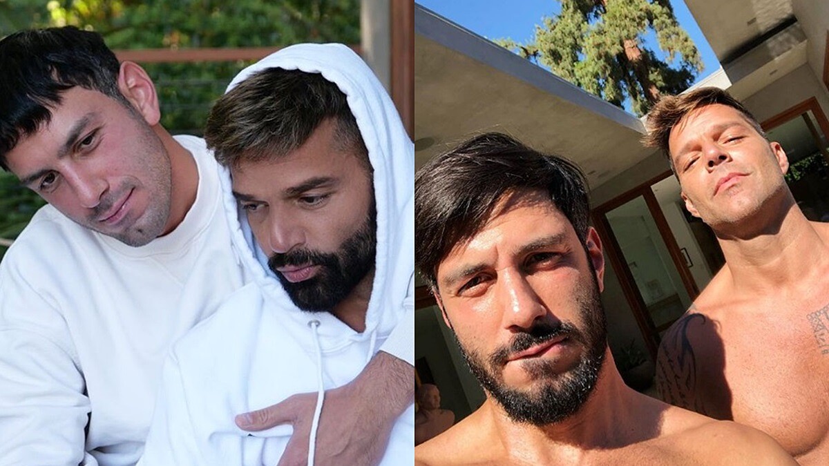 48歲性感拉丁天王瑞奇馬汀情人節甜蜜放閃！與帥老公IG幸福告白，完全最閃同志戀人