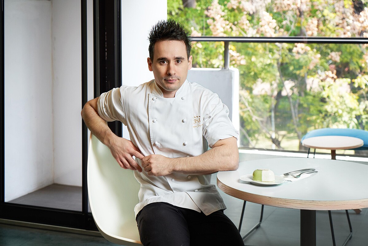 CJSJ法籍甜點主廚Soriano Joaquin。