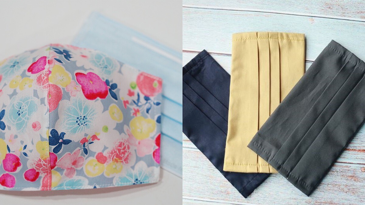 抗疫必備！「口罩套」延長醫療口罩使用時間，素面、花紋口罩適合各種口罩穿搭