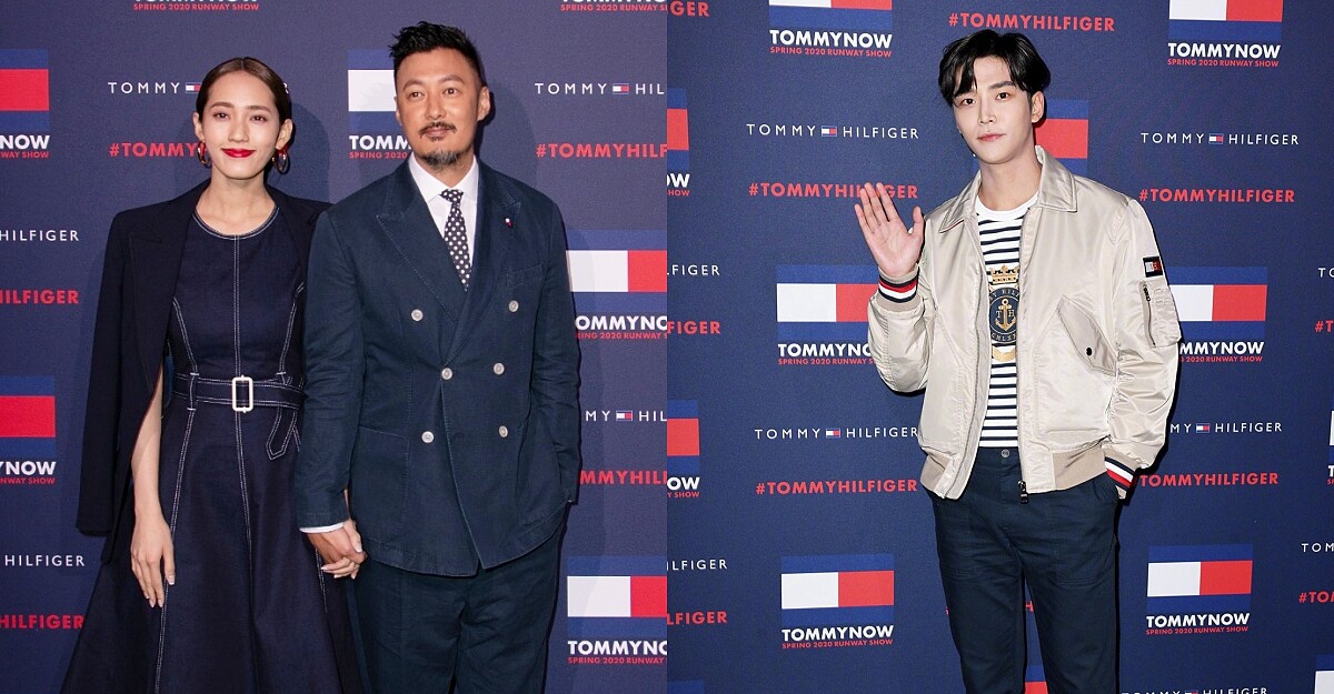 2020春夏倫敦時裝週｜TOMMY HILFIGER秀場好街頭，星光甜到長螞蟻！王棠云首公開合體余文樂、路雲酒窩笑容讓人融化