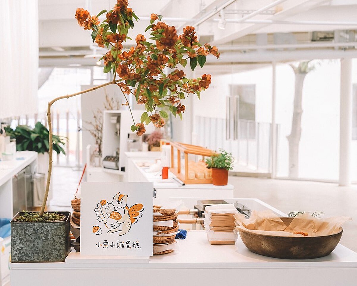 森林食堂松鼠雞蛋糕 Photo/@cutect1688提供