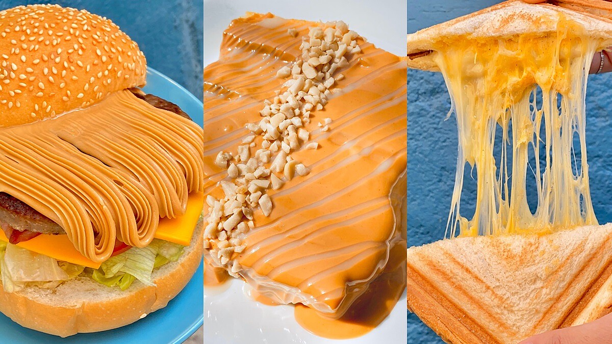 【板橋早午餐】3PM熱壓吐司專賣店必吃牽絲起司吐司、濃郁花生醬，罪惡系美味早午餐