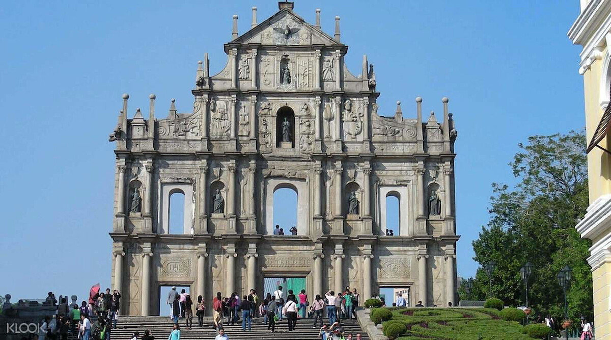 澳門主要地標大三巴