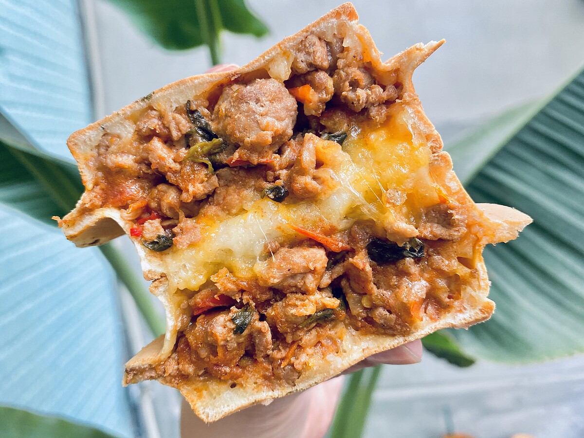 超下飯～打拋豬肉車輪餅