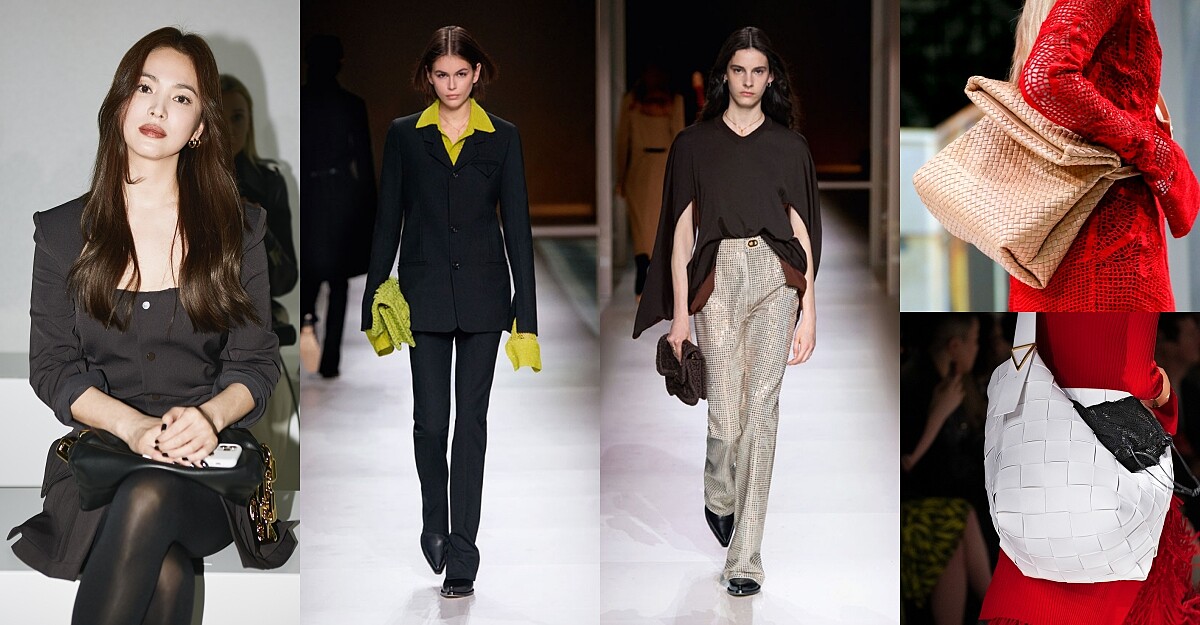 2020秋冬米蘭時裝週｜宋慧喬也被「爆款製造機」BOTTEGA VENETA圈粉，驚喜現身古典雕塑大秀現場！