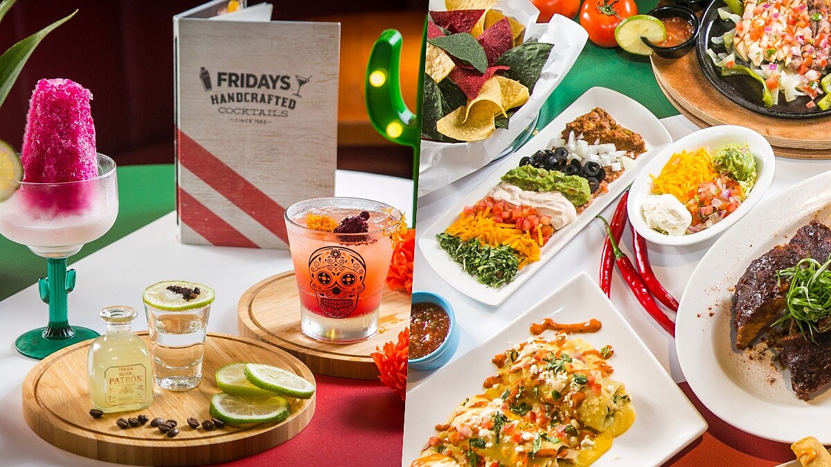 一秒到墨西哥!TGI FRIDAYS推全新11款墨西哥道地餐點,必喝艷陽歐洽塔、血之花夜總會
