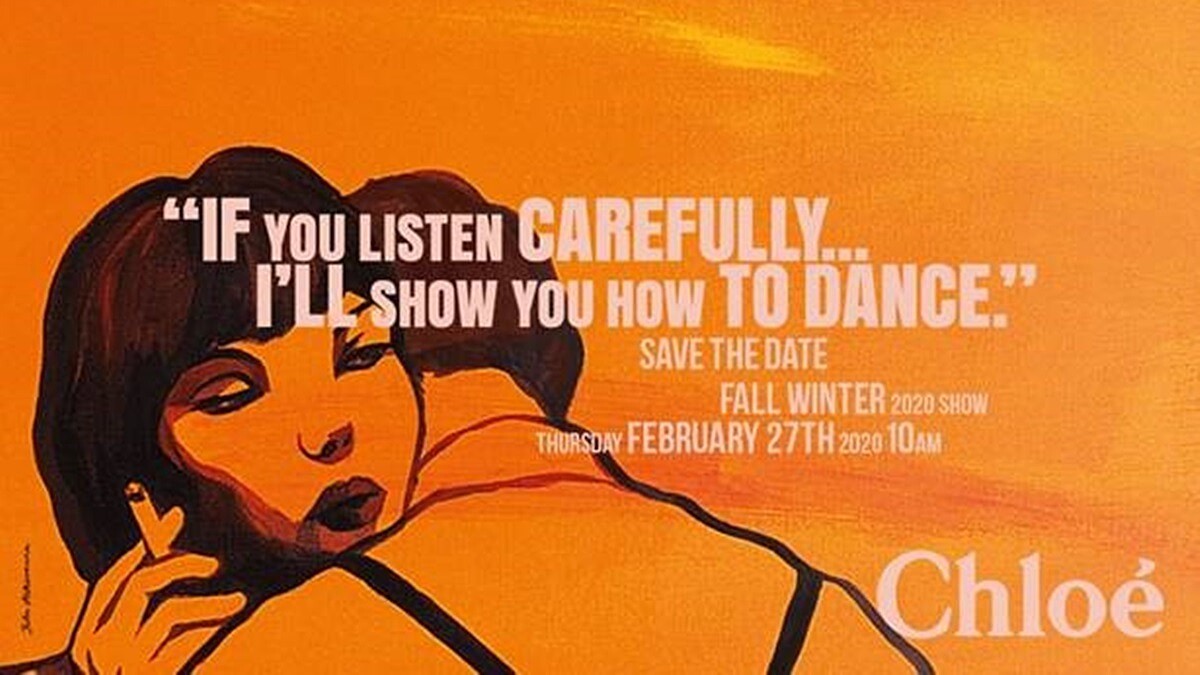2020秋冬巴黎時裝週｜Chloé 時裝秀直播線上看！將在2/27下午5點登場