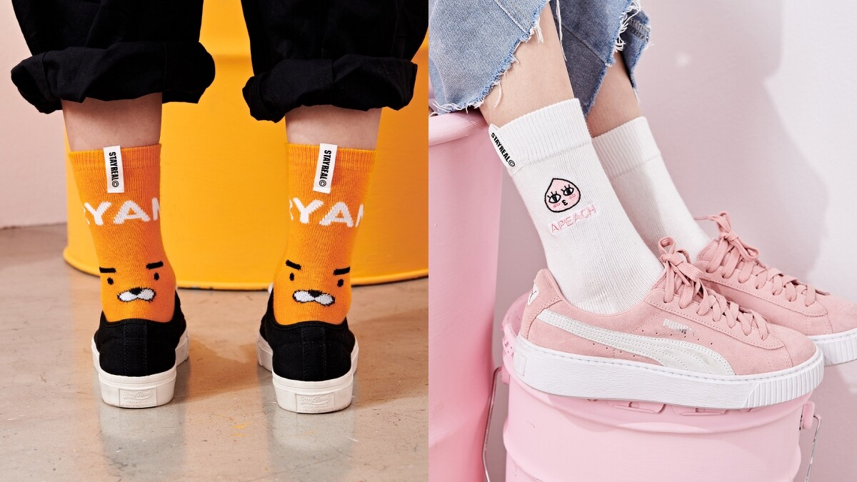 襪子(一組兩雙,NT$580)