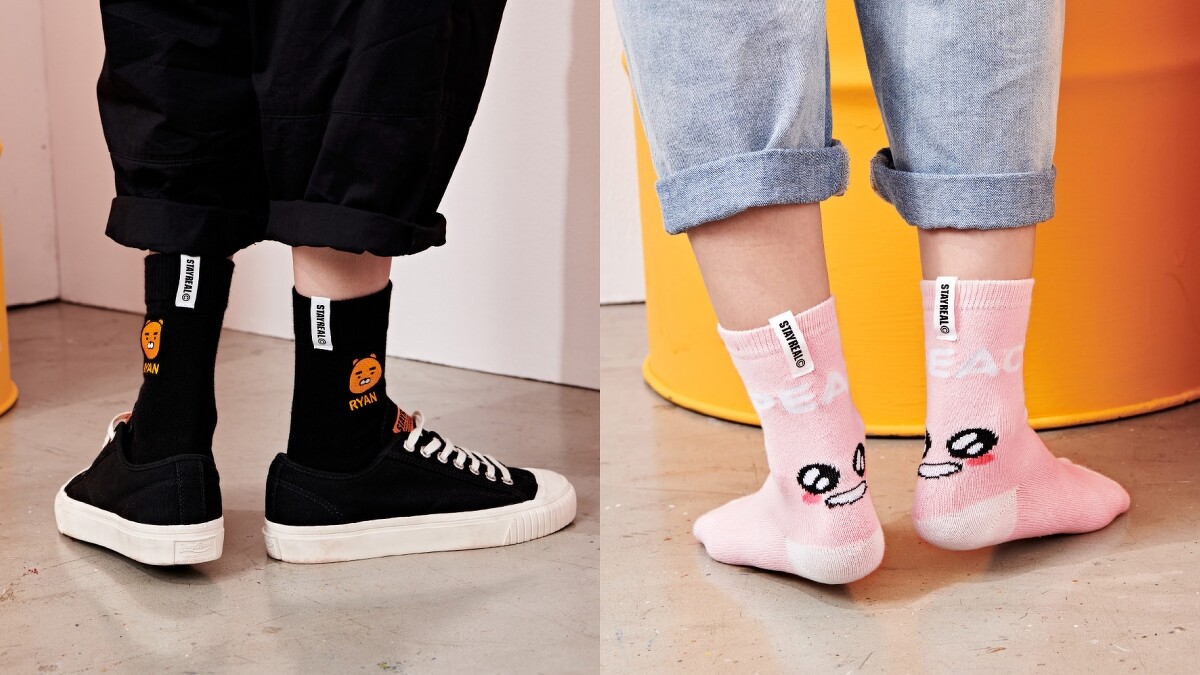 襪子(一組兩雙,NT$580)