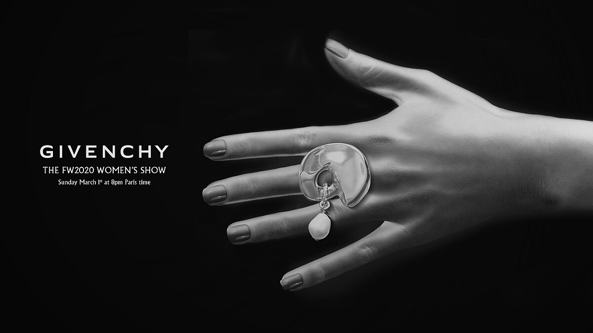 2020秋冬巴黎時裝週｜Givenchy時裝秀直播線上看！將在3/2 凌晨3點登場
