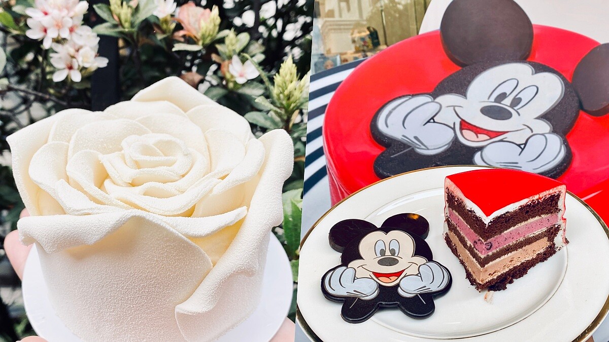 白色情人節首選!BAC推白玫瑰蛋糕、超萌米奇造型蛋糕,最適合白色情人節告白神器