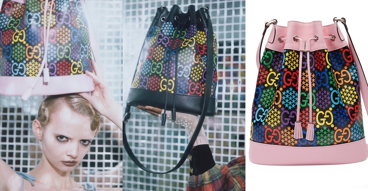 Psychedelic系列水桶包(NT$63,700)