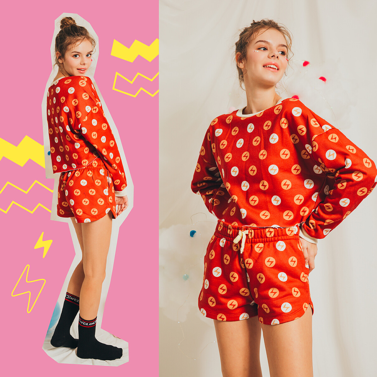 長袖家居服一套（NT$1,499）