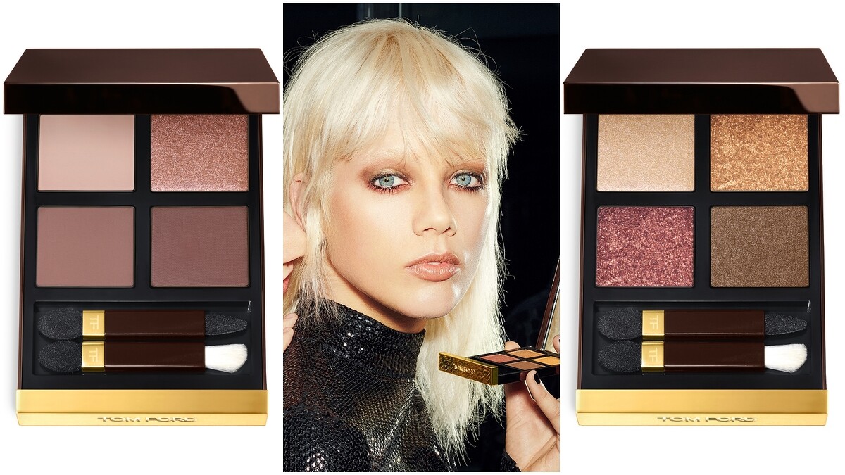 TOM FORD全新高級訂製四格眼盤，NT3,100。