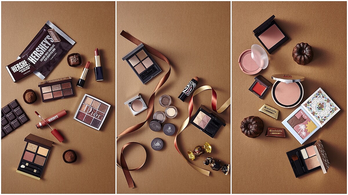 零失誤神級焦糖系彩妝～最適合約會的春天色選，打造溫柔小姊姊漏電桃花眼