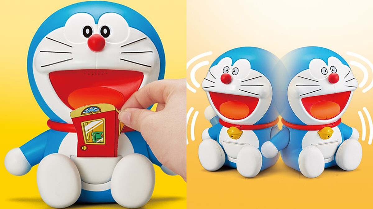 日本推「哆啦A夢智能機器人」有27種表情，百寶袋還拿得出道具，每個人都能擁有哆啦A夢