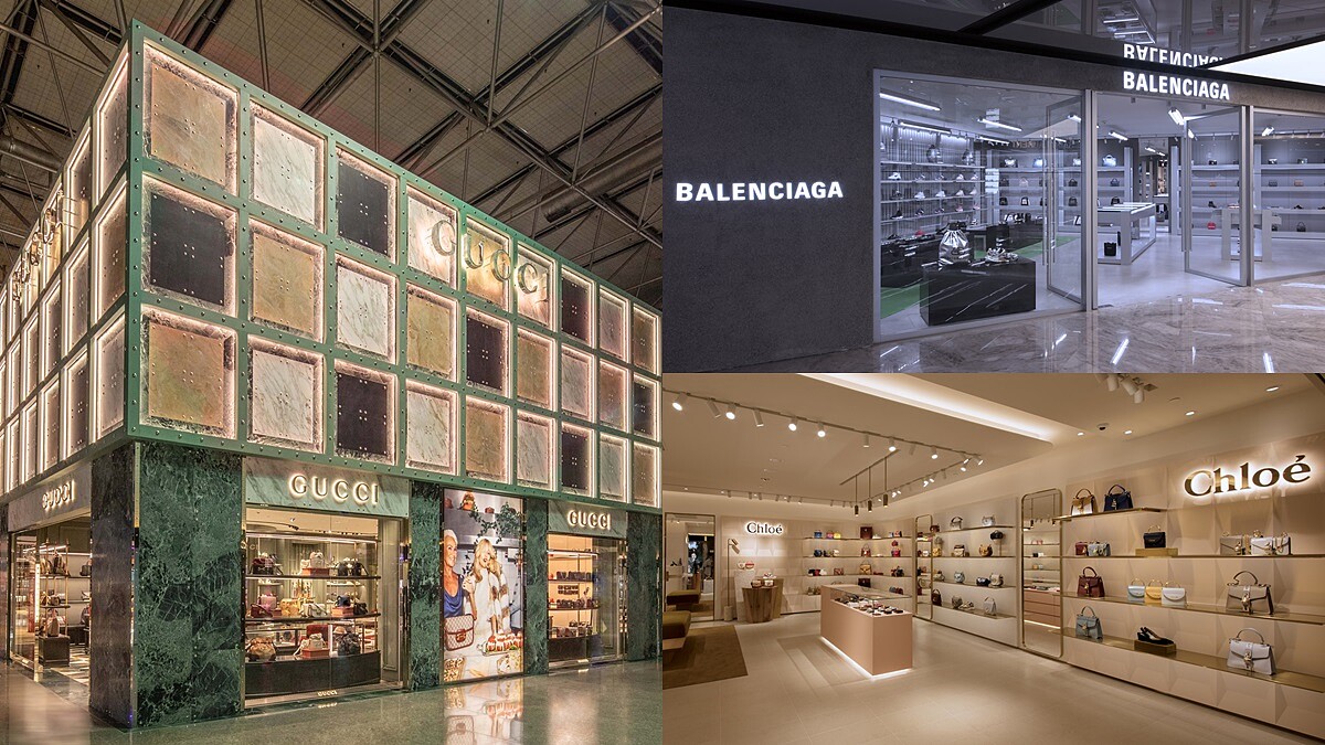 桃園機場多了這裡可以逛！昇恆昌打造500坪精品通廊，BALENCIAGA、Roger Vivier首次進入免稅店