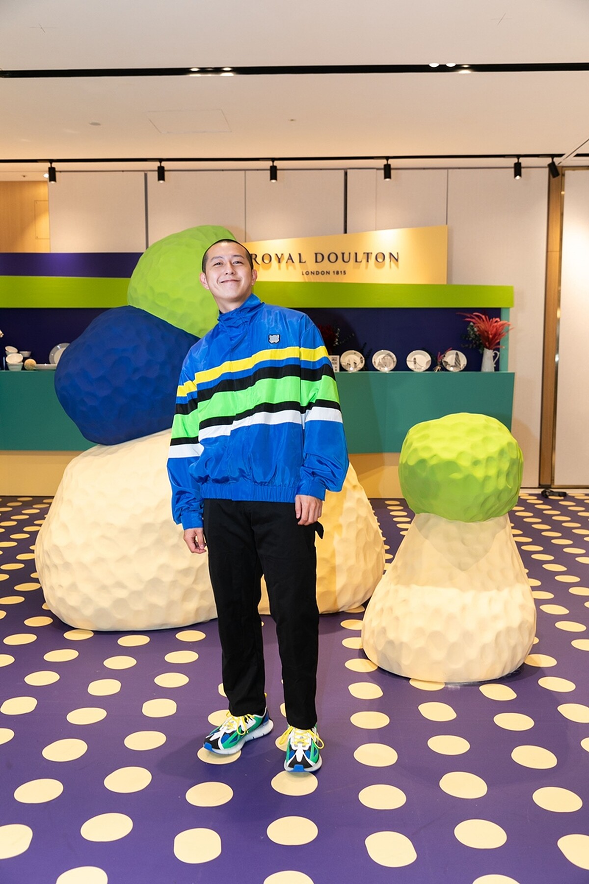 設計師ANGUS CHIANG出席快閃店開幕