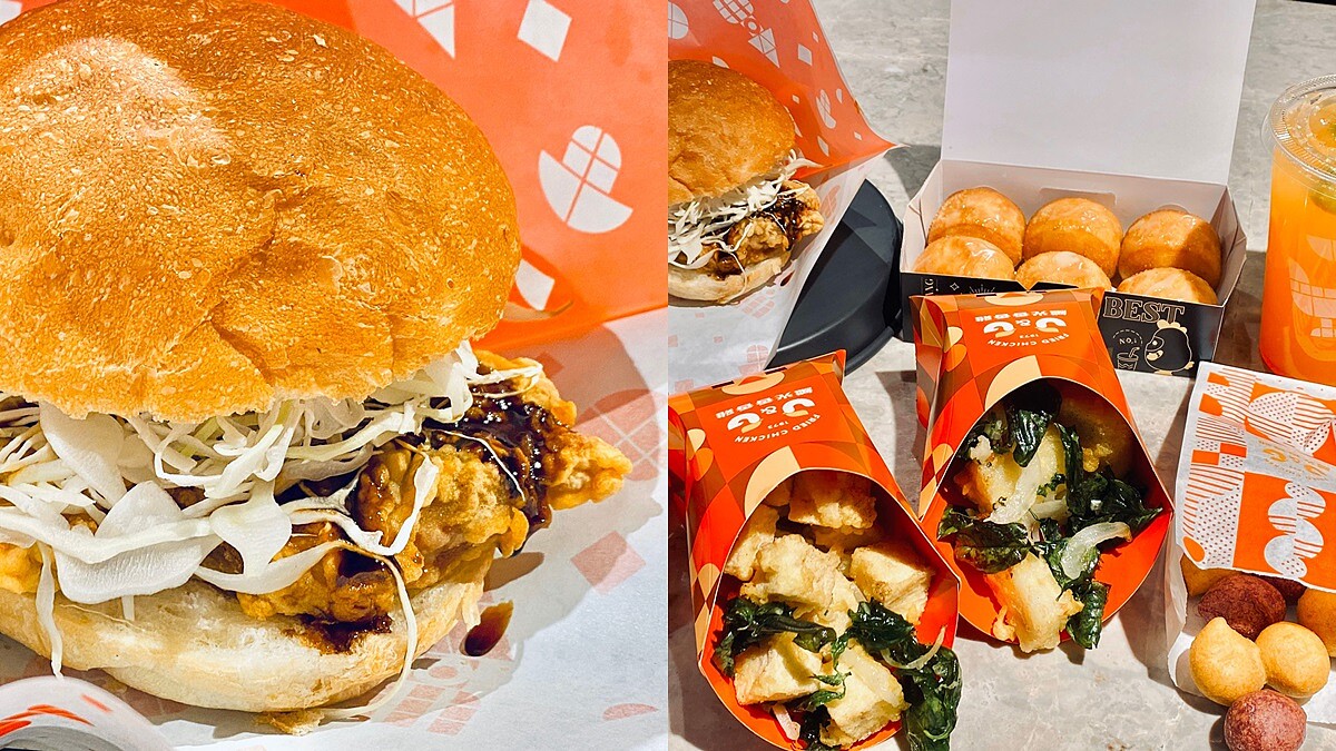 炸物控最愛！繼光香香雞推香香雞漢堡、百頁豆腐、蘿蔔糕，還有超罪惡煉乳小饅頭、地瓜球