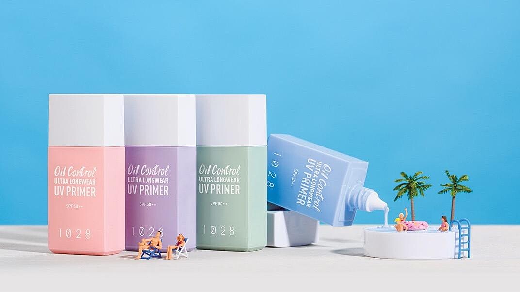 開架最強妝前再進化！校色控油高防曬升級！1028藍色飾底乳， 創造透明肌的3個秘密