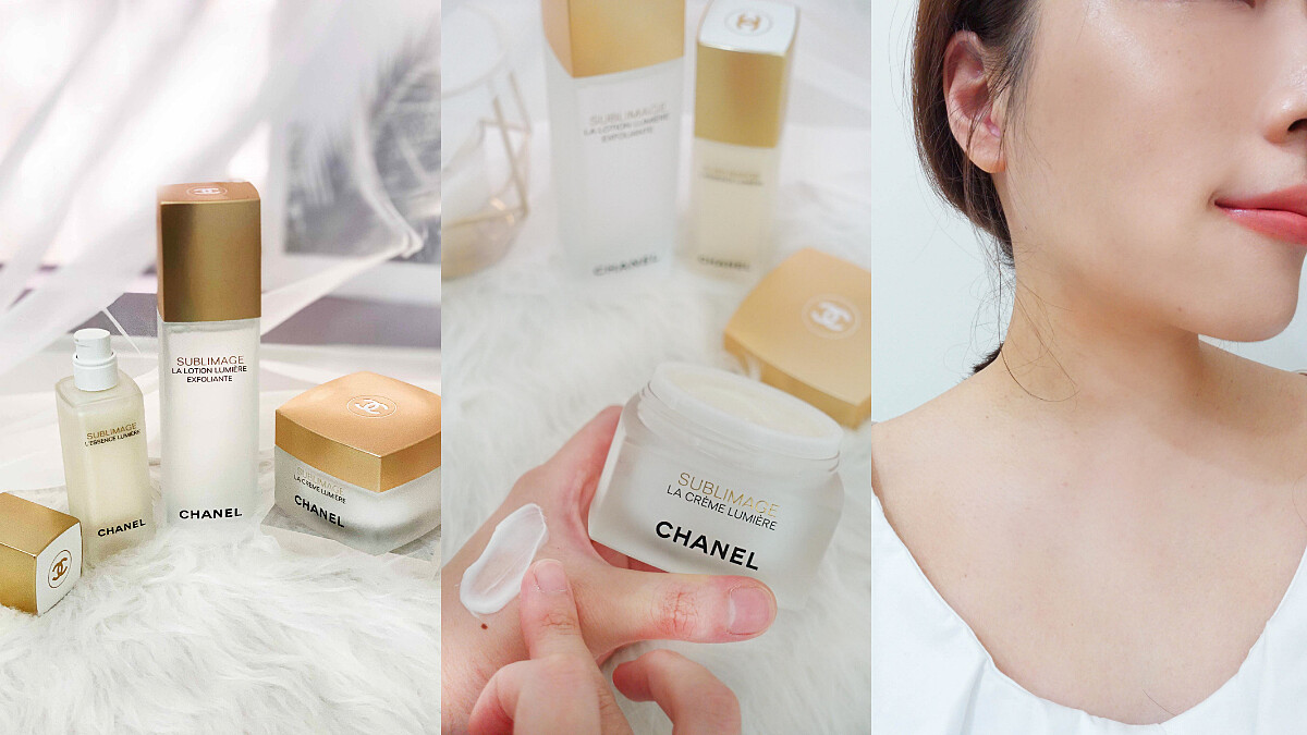 香奈兒奢華金燦煥白家族 一肩扛起美白x 抗老x修護好上加好！Ｍ編覺得肌膚由內到外透白光澤～美翻！ 