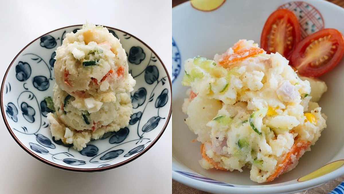 驚到味蕾！低脂版奶香烘蛋馬鈴薯泥沙拉食譜，一吃就會上癮！