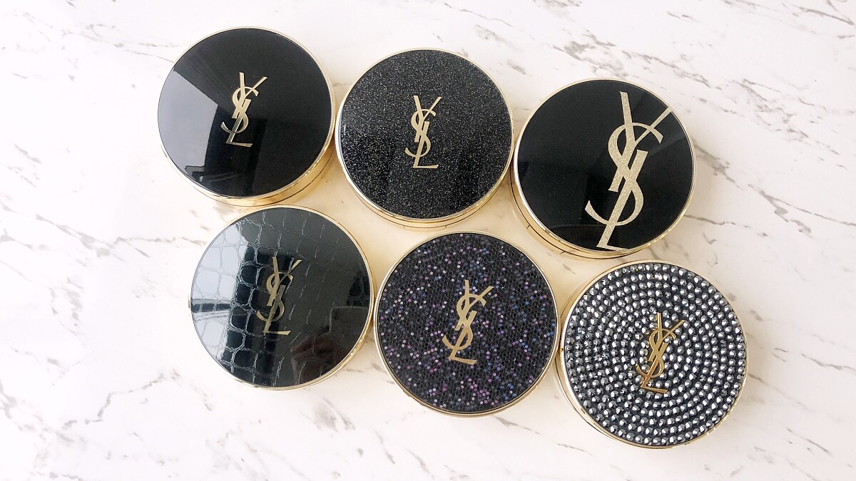 YSL史上最美氣墊「恆久完美氣墊粉餅」,2016年上市以來歷年限定包裝一次看