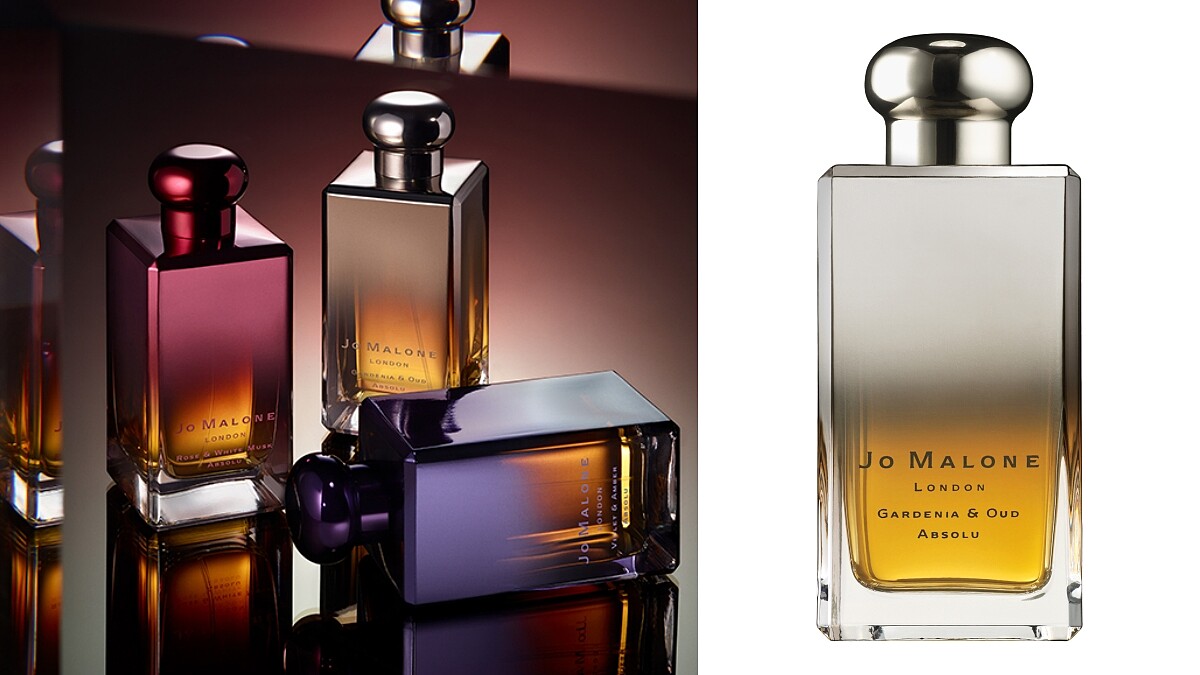 Jo Malone London 香氛精粹系列最後一瓶「梔子花與烏木精粹古龍水」，聞起來是陽光下的梔子花，純淨又甜美