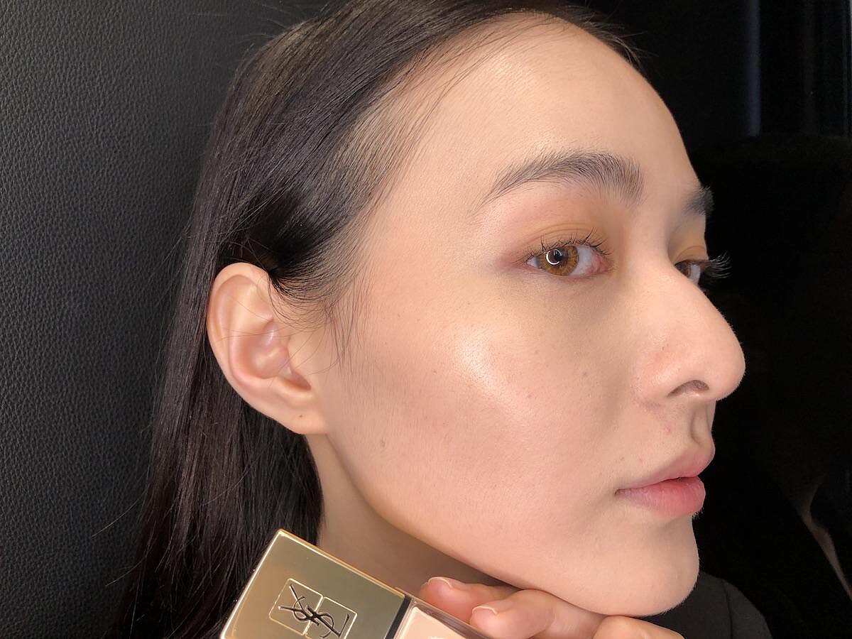 實際上妝，到有光澤的微霧妝效