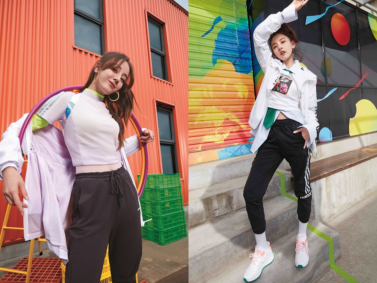 （左起）迪麗熱巴、宋祖兒