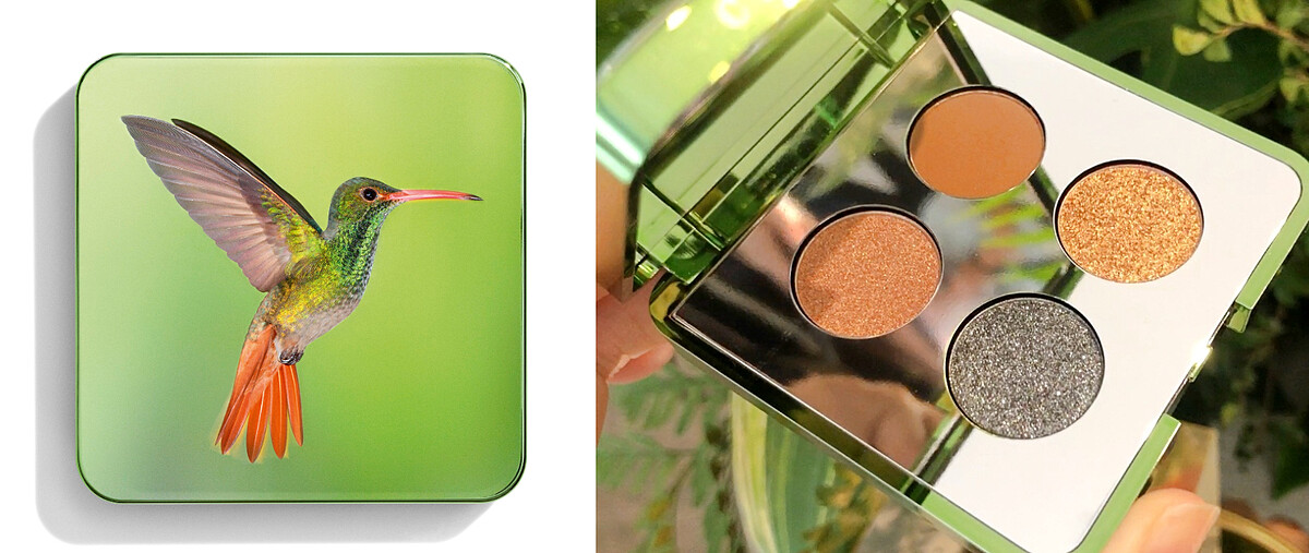 飛行寶石四色眼彩盤#熱帶暖