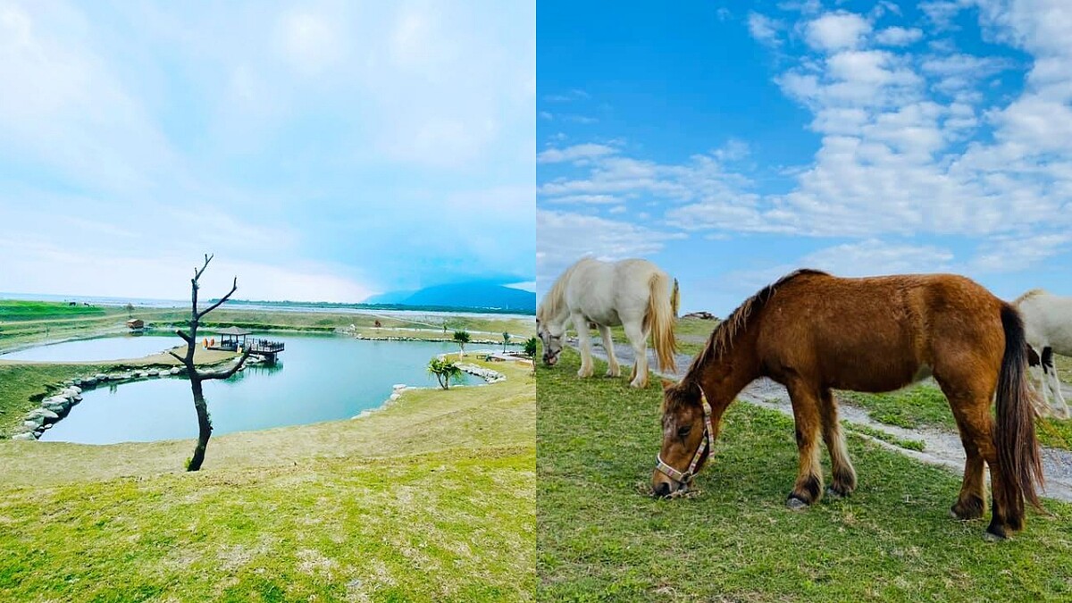 【花蓮景點】「台版紐西蘭」崇德瑩農場成防疫不出國旅遊首選！無敵山海景色太紓壓，別忘記玩飛行傘練膽量