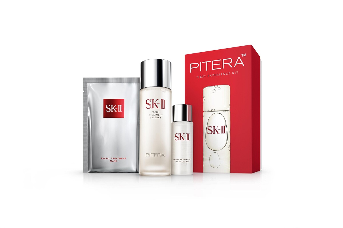 SK-II PITERA&trade;精華體驗組，特價 NT2,376 (含SK-II 青春露75ml+SK-II 亮采化粧水30ml+SK-II 青春敷面膜1片)