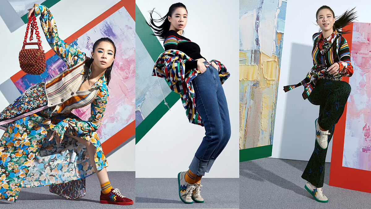 不懂穿搭也別怕！繽紛撞色、圖紋疊組是春夏穿搭大趨勢，看李瑜怎麼將M MISSONI穿出時髦驚喜，跟上就對了！
