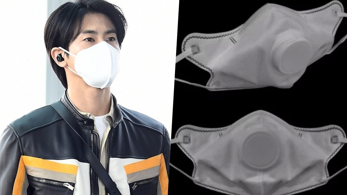 可喝水口罩問世！東方神起允浩發明不用脫口罩也能喝水，還發明了膠囊杯蓋等3項專利