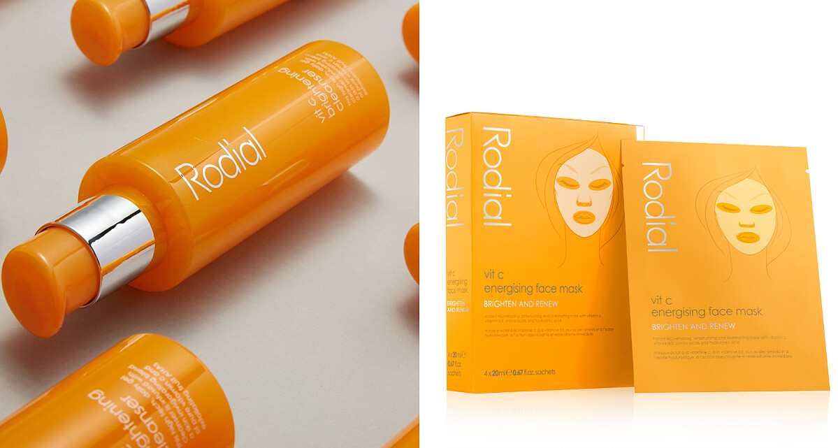 Rodial維他命C亮白潔顏乳、維他命C亮白面膜
