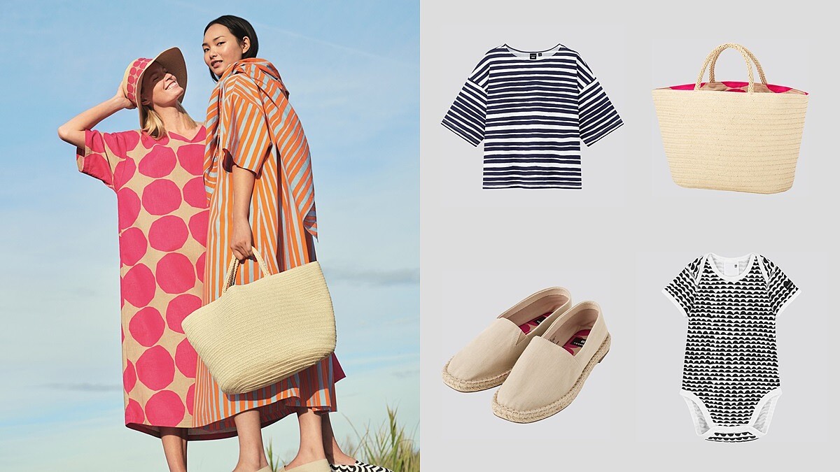 聯名一次比一次厲害！UNIQLO X Marimekko第三次攜手合作，春夏必備草編拖特包、草編鞋都有