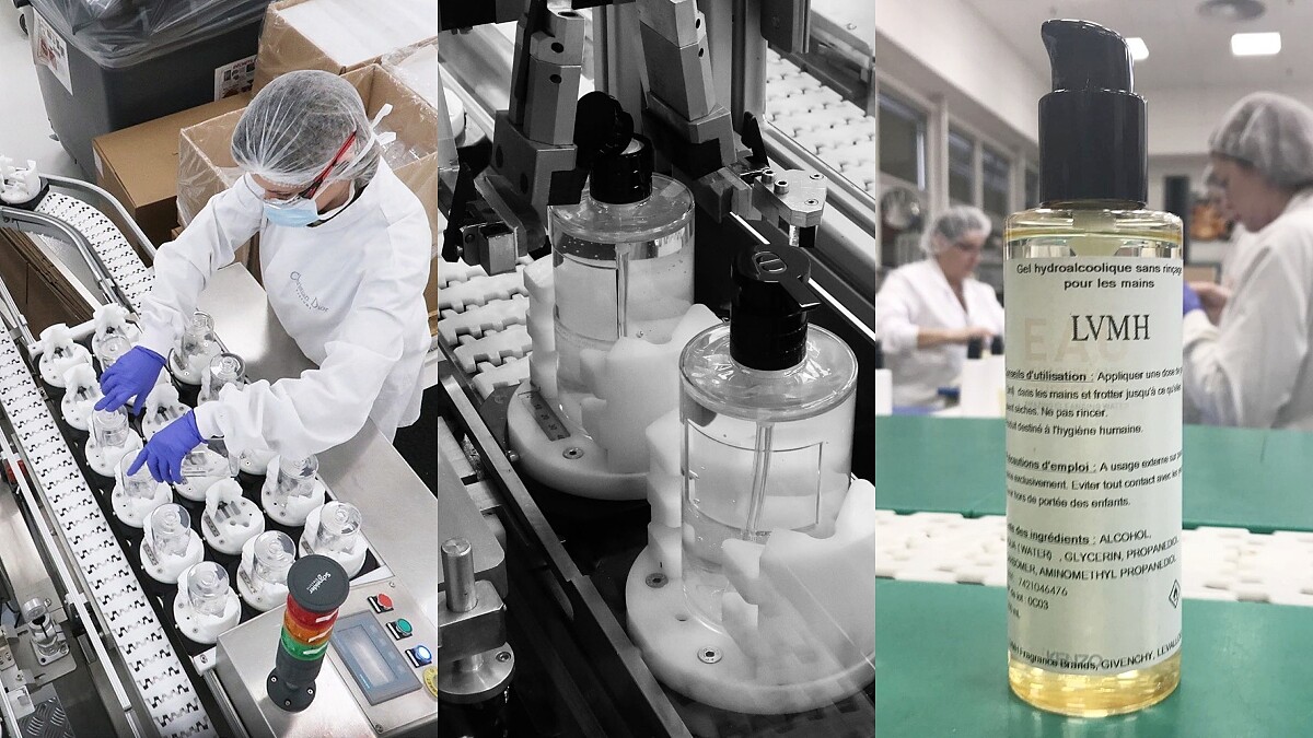LVMH、克蘭詩、歐舒丹、雅詩蘭黛投入新冠肺炎防疫!嬌蘭、紀梵希香水產線「改做酒精乾洗手」,而且通通免費供應