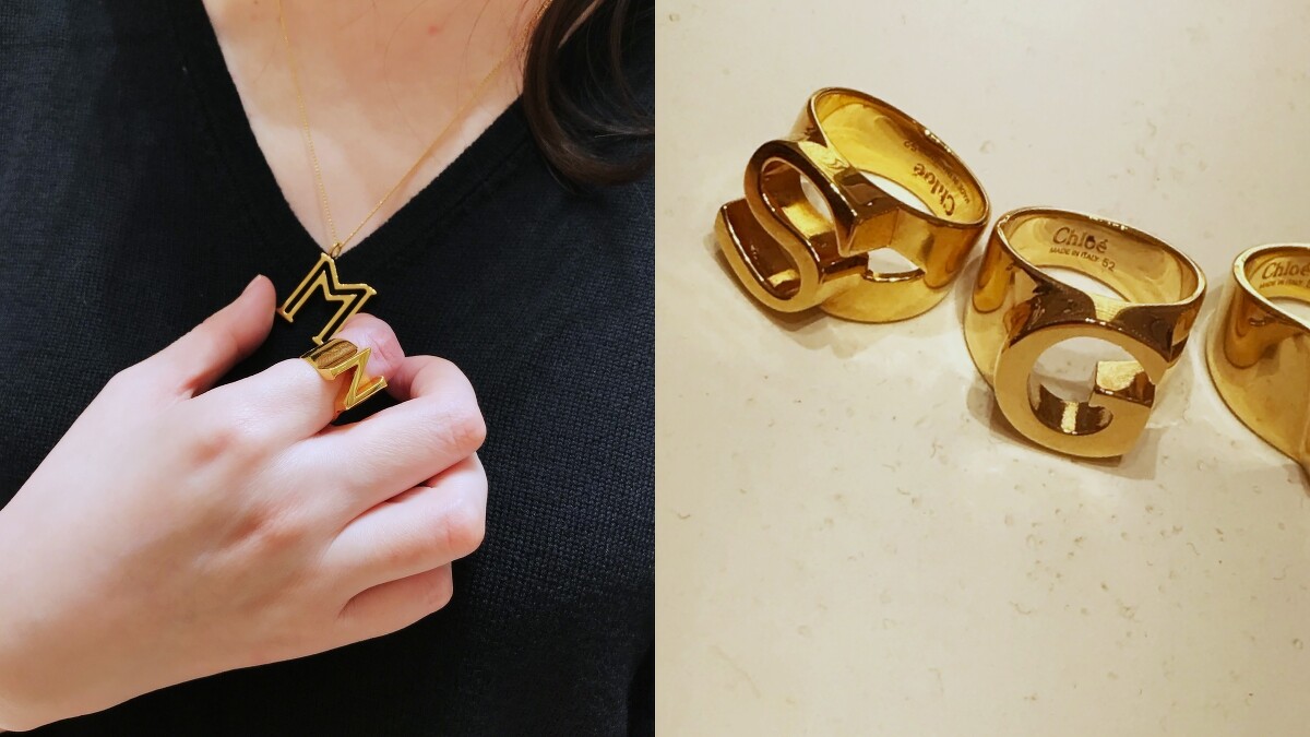 售價：（項鍊）NT9,500、（戒指）NT6,800