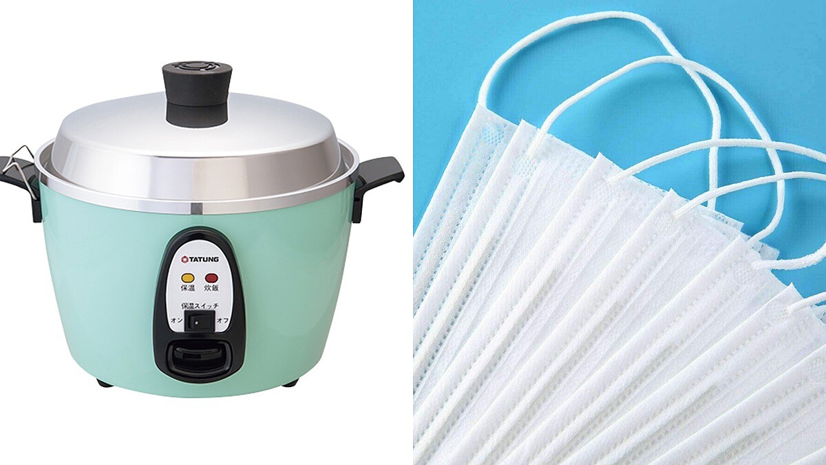 電鍋乾蒸口罩5步驟!口罩消毒之前必須知道8件事,正確使用能夠多用5次