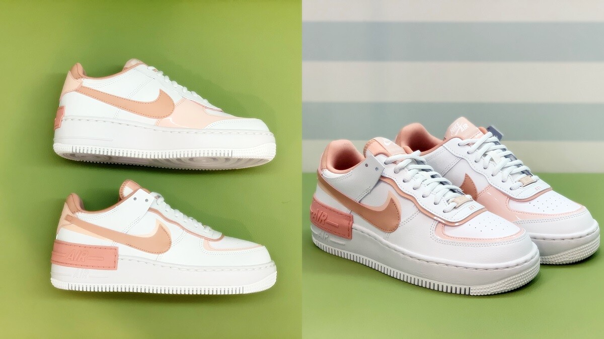 NIKE AIR FORCE 1蜜桃粉色,NT4,000
