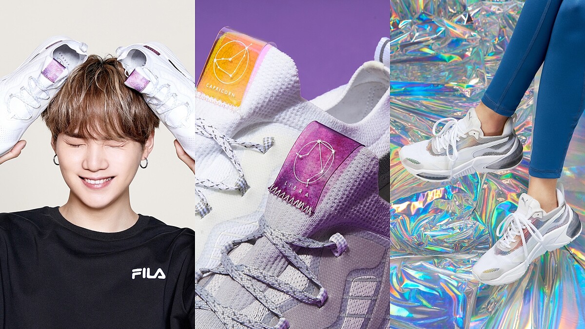 春夏必備「金屬光」運動鞋：BTS代言款FILA星座鞋，阿米們必收！PUMA霓虹切割鞋面，細膩光澤感包準女孩都會愛
