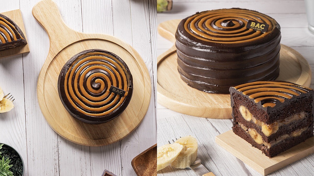巧克力控尖叫！ BAC必吃「焦糖香蕉巧克力蛋糕」超人氣回歸，濃郁可可香氣搭配香蕉超罪惡