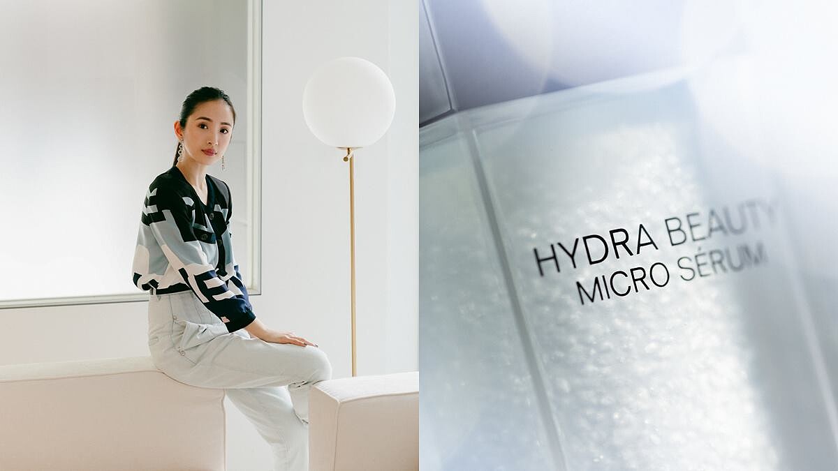 林依晨:「保養不簡單,持之以恆最重要!」日夜的必擦山茶花保濕精華+緊緻彈力精萃維持光彩肌膚!