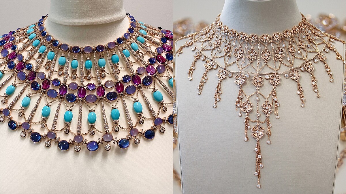 寶格麗BVLGARI 寶石披肩