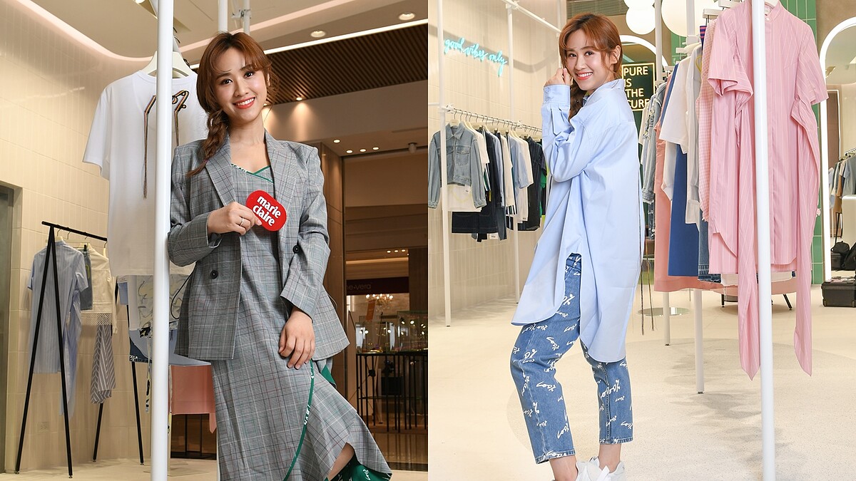 吳姍儒搶先逛微風南山PortsPURE！根本直接當「自己家衣櫃」