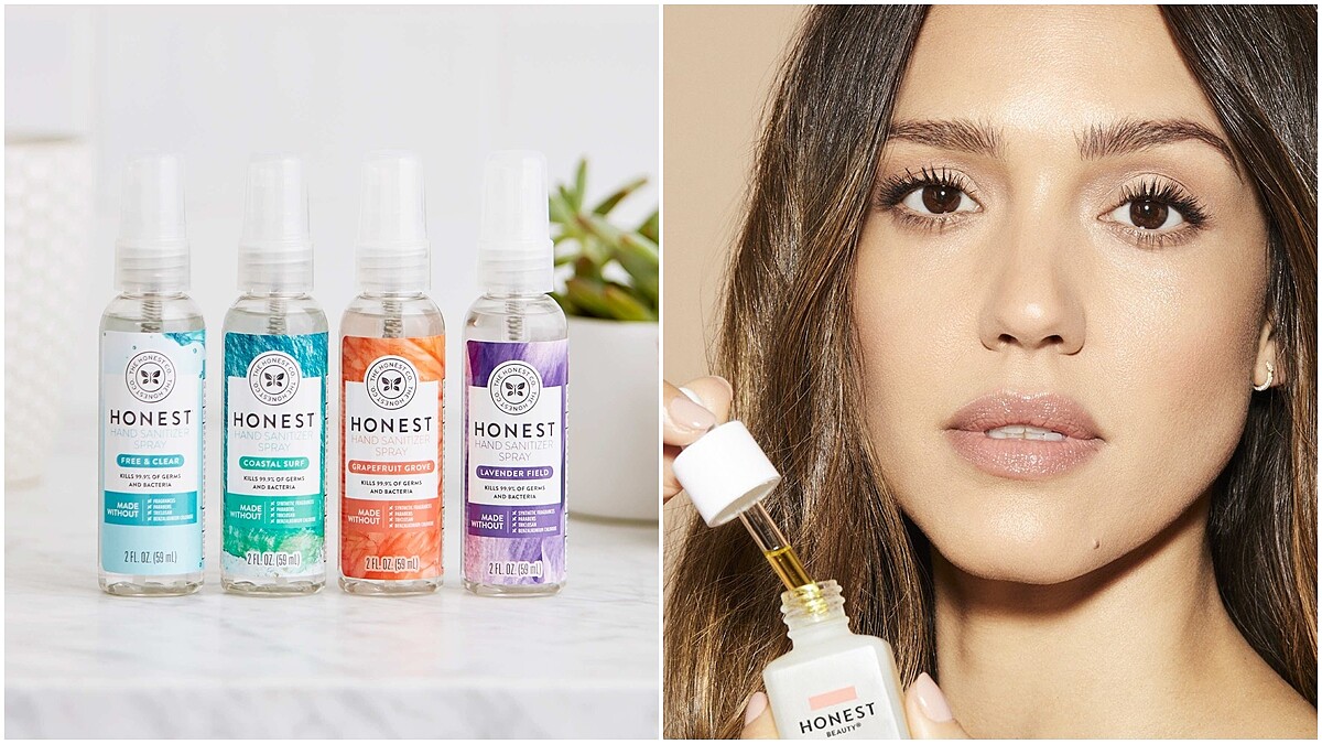 潔西卡．艾芭自創天然品牌Honest上市，一週賣破萬瓶！更溫和的「玉米發酵酒精乾洗手」急缺貨