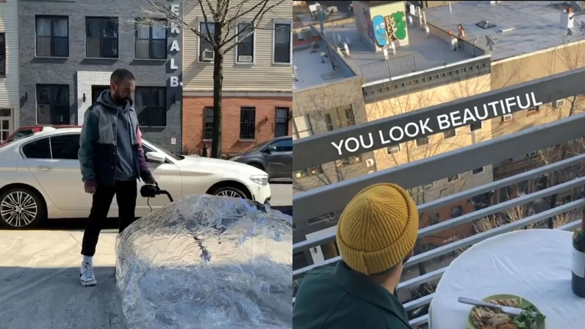 疫情延遲了很多事，但愛情不會是其中之一：紐約城的甜美屋頂約會故事