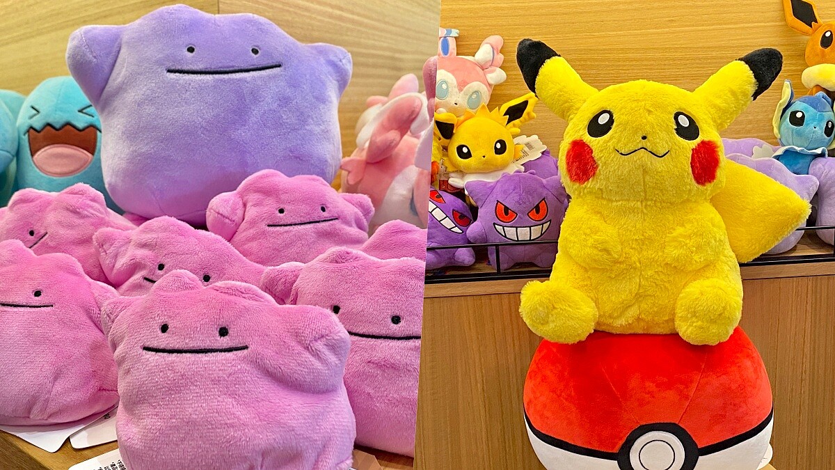 寶可夢出沒!寶可夢快閃店降臨新光三越南西,玩偶吊飾限定優惠價、還有公仔等著大家蒐集