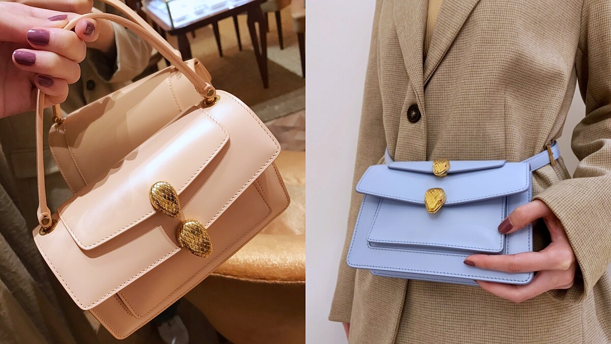 Alexander Wang 王大仁 x Bulgari 寶格麗聯名雙蛇頭美包再推兩款甜潤色，瞄準少女們的心！